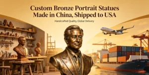 Americans can customize bronze statues made from China