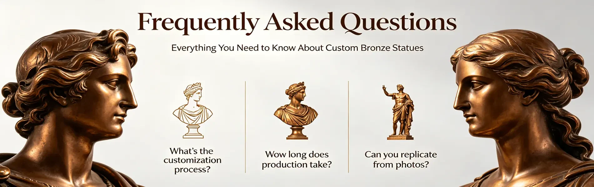 Frequently Asked Questions About Custom Bronze Statues